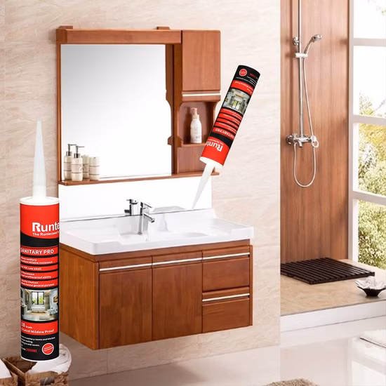 High Performance General Purpose Kitchen&Bathroom Anti-Fungus Silicone Sealant for Construction